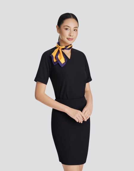Bộ Áo + Váy đồng phục Nữ - Đen