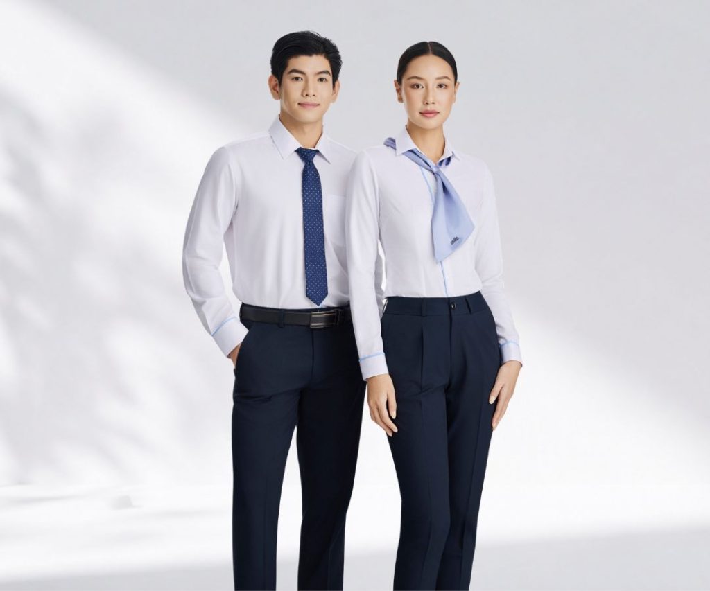 Đồng phục công sở cao cấp: đặc điểm, chất liệu & địa chỉ may uy tín