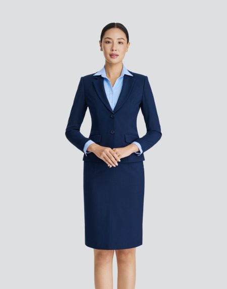 Váy đồng phục Nữ - Xanh đậm
