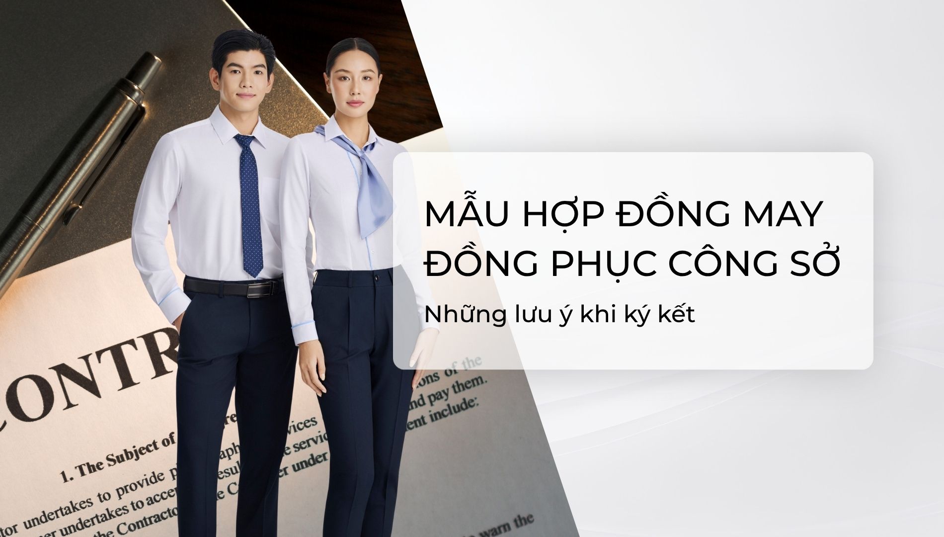 Mẫu hợp đồng may đồng phục công sở & những lưu ý khi ký kết 1 Mẫu hợp đồng may đồng phục công sở & những lưu ý khi ký kết